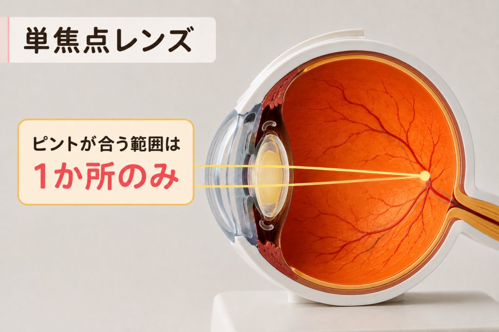 単焦点レンズの画像